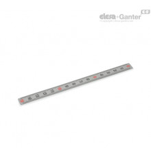 Линейка GN 711-NI-200-S-O ELESA+GANTER