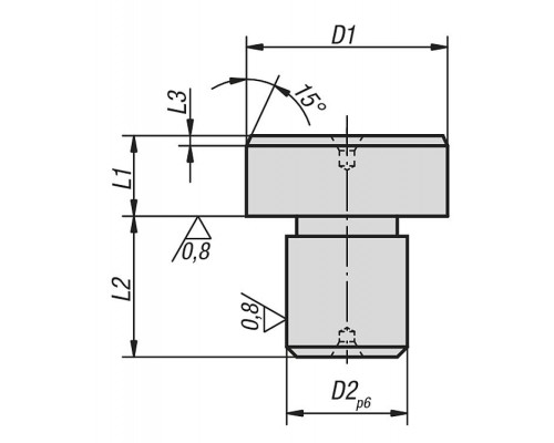 Пальцы K0353.08 Kipp