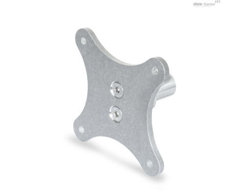 Кронштейн GN 197-D20-75-75-A-BL ELESA+GANTER