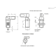 Рычажные фиксаторы GN 612.8-6-M16x1,5-A ELESA+GANTER
