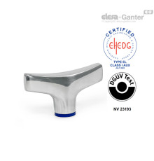 Гайка-барашек GN 8341-40-M4-PL-H ELESA+GANTER