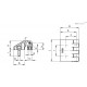 Петля CFD.30 p-M3x13-B-M3 (422731) ELESA+GANTER