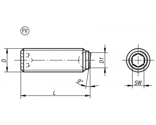 Упоры K0383.50625 Kipp