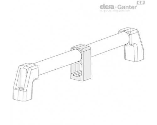 Промежуточный стержень SCM.1043-20 (15306) ELESA+GANTER