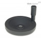 Дисковый маховик GN 323-80-K12-R ELESA+GANTER