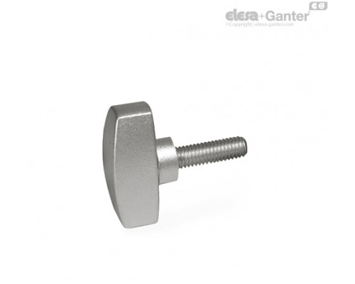 Лепестковый винт GN 433-NI-26-M4-16-MT ELESA+GANTER