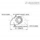 Петля CFO.65 EH-5-C9 (426211-C9) ELESA+GANTER