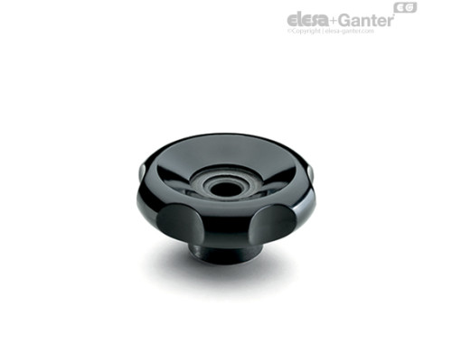 Лепестковая поворотная ручка VL.640/80 FP-A-16 (174431) ELESA+GANTER