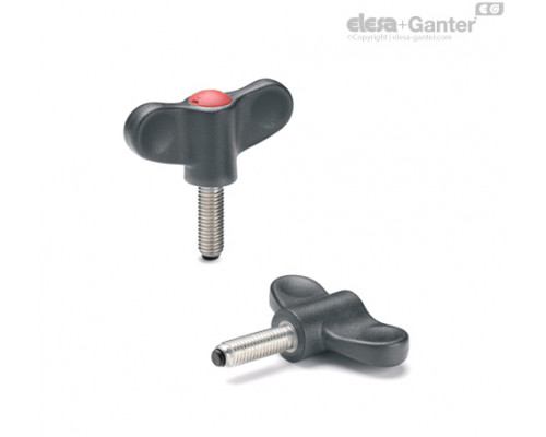 Зажимной барашек EWN.48-SST-p-M6x30-PO-C6 (224566-C6) ELESA+GANTER