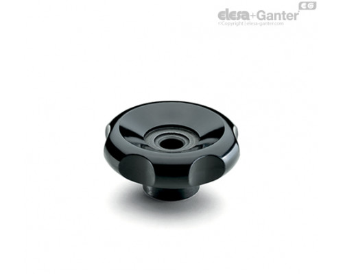 Лепестковая поворотная ручка VL.640/80 FP-A-16 (174431) ELESA+GANTER
