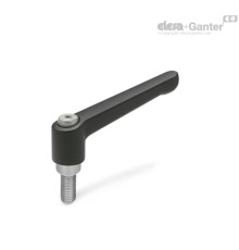Регулируемая ручка рычажного типа GN 300.1-78-M10-50-SW ELESA+GANTER