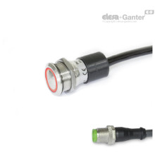Переключатель GN 3310-W-RG-2-KS-0,25 ELESA+GANTER