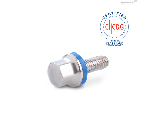 Винт установочный GN 1580-M12-30-MT-E ELESA+GANTER
