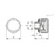 Крышка сапуна SFP.30-12x1.5-C9-N (54141-C9-N) ELESA+GANTER
