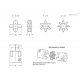 Зубчатый венец GN 2240.1-30-WS ELESA+GANTER