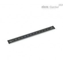 Линейка GN 711.2-AL-300-W-R-1 ELESA+GANTER