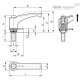 Регулируемая ручка ERX.44-SST-p-M6x20-C1-RC (236073-C1) ELESA+GANTER