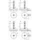 Опора K0739.1208010X50 Kipp