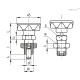Штифт стопорный PMT.110-8-M16x1,5-AK (51821) ELESA+GANTER