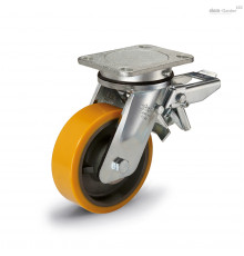 Колесико RE.F4-125-SSF-WH (451446) ELESA+GANTER