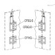 Петля CFSQ.60-SH-6-C-A-D (427011) ELESA+GANTER