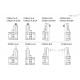 Петля CFSQ.60-SH-6-C-A-D (427011) ELESA+GANTER