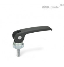 Прижимная ручка с эксцентриковым кулачком GN 927-82-M8-25-B-B ELESA+GANTER