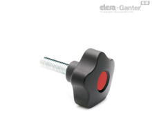 Лепестковая поворотная ручка VCT.50 p-M12x30-C6 (69983-C6) ELESA+GANTER