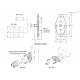 Фланец GN 1050.2-2-L-ST-ZB ELESA+GANTER