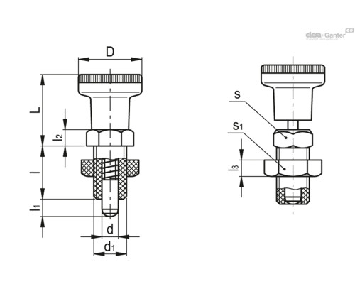 Штифт стопорный PMT.100-SST-8-M16x1,5-AK-VD (194581) ELESA+GANTER Штифт стопорный PMT.100-SST-8-M16x1,5-AK-VD (194581) ELESA+GANTER