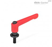 Регулируемая ручка рычажного типа GN 307-30-M5-20-RS ELESA+GANTER