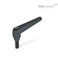 Регулируемая ручка рычажного типа GN 101-14-M5-40-SW ELESA+GANTER