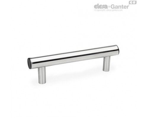 Трубчатая ручка GN 666.5-30-M8-300-K ELESA+GANTER