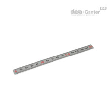 Линейка GN 711-NI-500-W-L ELESA+GANTER