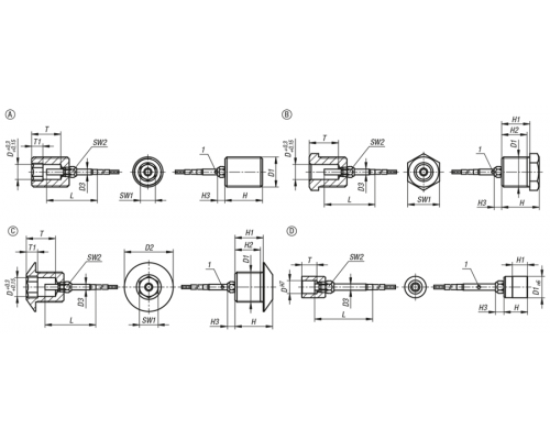Втулки K1839.1031011 Kipp