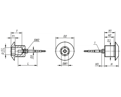 Втулки K1839.1031011 Kipp