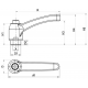 Рычаг AKBT8010 EMES