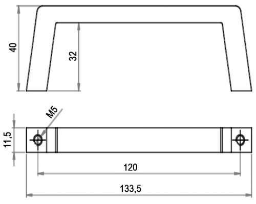 Ручка ZTS12005 EMES