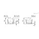 Профиль RLT-AL-2970-BL (429920-2970) ELESA+GANTER