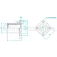 Линейный шариковый подшипник FLI SMK 10 E