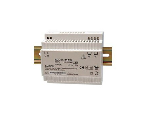 Блок питания SL-D-100-24 (100W, 24VDC, 4.2A, DIN) Блок питания SL-D-100-24 (100W, 24VDC, 4.2A, DIN)