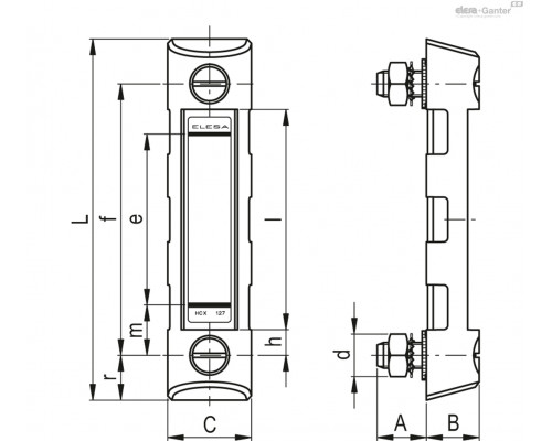 Индикатор HCX.127-P-M12 (11371) ELESA+GANTER