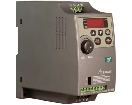 Частотный преобразователь ESQ 210 ESQ-210-4T-5.5K (5,5 кВт 12 A 3ф380 В) Частотный преобразователь ESQ 210 ESQ-210-4T-5.5K (5,5 кВт 12 A 3ф380 В)