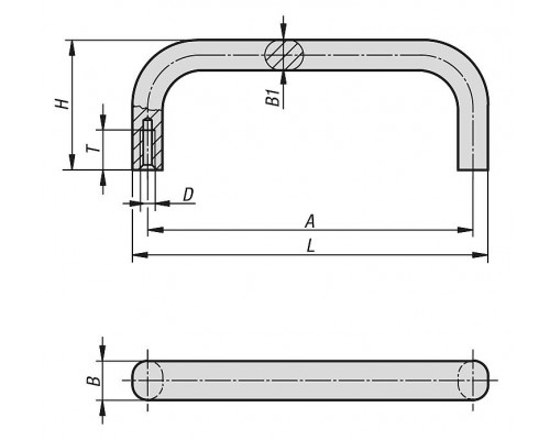 Ручка K1086.1001005 Kipp