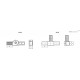Соединитель STC.25-2A-2W-A-C9 (430053) ELESA+GANTER