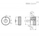 Ручка управления MBR.30 B-6+CK-C9 (34822-C9) ELESA+GANTER