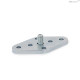 Фланец GN 1050.2-2-L-ST-ZB ELESA+GANTER