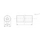 Стержень PEB-25x250-10.5-92 (490013) ELESA+GANTER