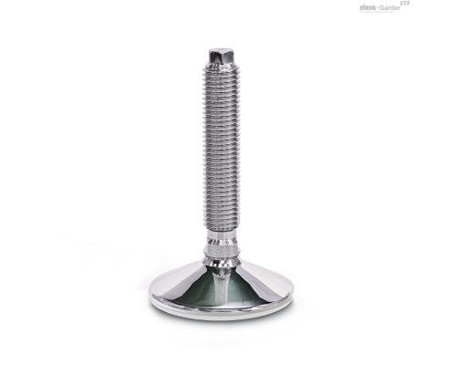 Регулируемая опора GN 17-100-M16-125-C4-V ELESA+GANTER