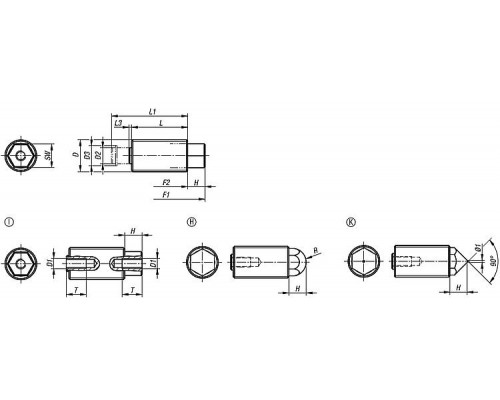 Упоры K0977.2212 Kipp